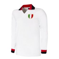 Retro koszulka piłkarska – Męska – AC Milan 1963 – Biały. Białe t-shirty sportowe męskie COPA FOOTBALL, m, bez ramiączek, do piłki nożnej. Za 294.85 zł.