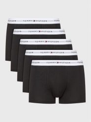 Tommy Hilfiger Komplet 5 par bokserek UM0UM02767 Czarny. Czarne bokserki męskie Tommy Hilfiger, bez wzorów, z bawełny. Za 269.99 zł.