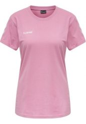 Koszulka damska Hummel hmlGO. Czerwone topy sportowe damskie HUMMEL, s, bez wzorów, z bawełny, bez ramiączek. Za 143.00 zł.