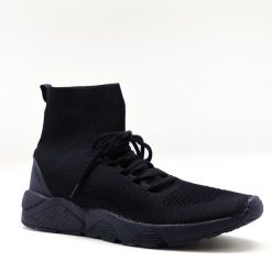 Buty sportowe LEXA. Niebieskie buty sportowe na co dzień męskie Legea, z gumy, bez zapięcia. Za 100.00 zł.