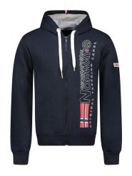 Geographical Norway Bluza "Fogora" w kolorze granatowym rozmiar: XL. Niebieskie bluzy z kapturem męskie Geographical Norway, xl. Za 122.67 zł.