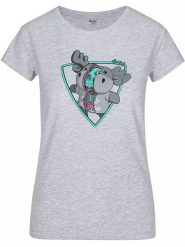 Kilpi Koszulka "Albion" w kolorze szarym rozmiar: 38. Szare t-shirty damskie Kilpi, bez wzorów, bez kołnierzyka. Za 60.99 zł.