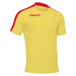 Koszulka Macron earth. Czerwone t-shirty sportowe męskie Macron, bez ramiączek, do piłki nożnej. Za 168.00 zł.