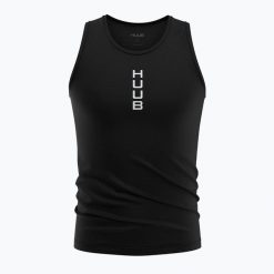 Koszulka rowerowa męska HUUB Cycling Undervest. Czarne t-shirty sportowe męskie Huub, m, bez ramiączek, rowerowe. Za 159.99 zł.