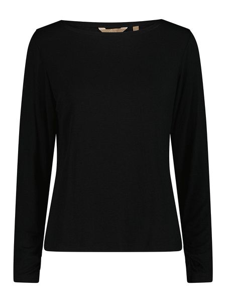 CMP Koszulka w kolorze czarnym rozmiar: 34. Czarne bluzki damskie CMP, bez wzorów, z wełny, bez kołnierzyka, bez ramiączek. Za 144.58 zł.