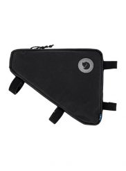 Torba na ramę roweru Fjallraven Hoja Triangle Frame Bag - black. Czarne torebki klasyczne damskie Fjällräven, bez wzorów, z poliamidu, bez dodatków. Za 285.99 zł.