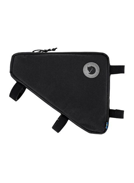 Torba na ramę roweru Fjallraven Hoja Triangle Frame Bag - black. Czarne torebki klasyczne damskie Fjällräven, bez wzorów, z poliamidu, bez dodatków. Za 285.99 zł.