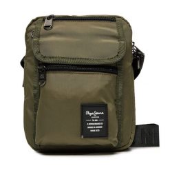 Saszetka Pepe Jeans. Brązowe saszetki męskie Pepe Jeans, z jeansu. Za 129.99 zł.