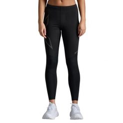Damskie legginsy 2XU Ignition Shield. Czarne legginsy damskie 2XU, bez wzorów. Za 555.50 zł.