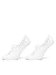 Calvin Klein Stopki 701228801 Biały. Białe skarpetki damskie CALVIN KLEIN, bez wzorów, z bawełny. Za 59.99 zł.