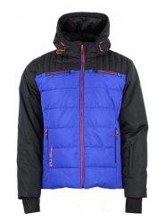 Peak Mountain Kurtka narciarska "Cadalpi" w kolorze niebiesko-czarnym rozmiar: XL. Czarne kurtki narciarskie i snowboardowe damskie Peak Mountain, m, bez wzorów, bez kaptura, narciarskie. Za 543.99 zł.