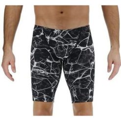 Spodenki treningowe do kolan TYR Synapse 140 - jammery. Czarne kąpielówki męskie TYR, m, bez wzorów, do pływania. Za 219.00 zł.