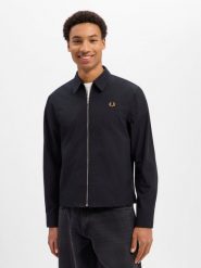 Fred Perry Kurtka Mężczyźni Bawełna czarny, L. Czarne kurtki męskie Fred Perry, l, bez wzorów, z bawełny, eleganckie, bez kaptura. Za 899.95 zł.