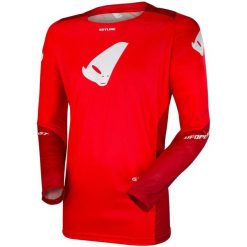 UFO PLAST męska koszulka MX Skyline długi rękaw czerwona L. Czerwone koszulki męskie z długim rękawem UFO PLAST, l. Za 375.65 zł.