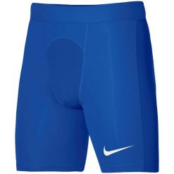 Męskie Spodenki Pro Strike DriFIT. Niebieskie szorty męskie Nike, bez wzorów, sportowe. Za 149.99 zł.