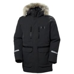 Parka Helly Hansen Varanger. Czarne parki męskie Helly Hansen, na zimę, m, bez wzorów, z syntetyku. Za 1,852.00 zł.