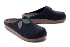 INBLU ED-13 041 szaro-niebieski, kapcie damskie. Niebieskie kapcie damskie Inblu, z tkaniny. Za 56.99 zł.