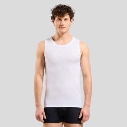 T-shirt sport Odlo F-Dry Light ECO col V. Białe t-shirty męskie Odlo, na lato, m, bez wzorów, bez kołnierzyka. Za 143.49 zł.