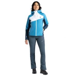 Kurtka Narciarska Damska Excalibar. Niebieskie kurtki narciarskie i snowboardowe damskie Dare 2b, xl, bez wzorów, z materiału, z kapturem, narciarskie. Za 288.99 zł.