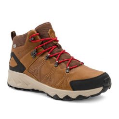 Buty turystyczne męskie Columbia Peakfreak II Mid Outdry Leather. Brązowe buty trekkingowe męskie Columbia, bez zapięcia, trekkingowe. Za 399.99 zł.