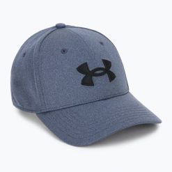 Czapka Under Armour Project Rock Trucker. Niebieskie czapki męskie Under Armour, na zimę, bez wzorów, rockowe. Za 69.99 zł.