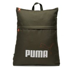 Plecak Puma. Zielone plecaki damskie Puma, bez wzorów, sportowe. Za 69.99 zł.