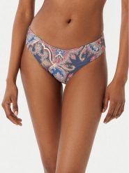 Selmark Dół od bikini BO902 Niebieski. Niebieskie bikini damskie SELMARK, bez wzorów. Za 219.99 zł.
