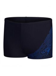 Speedo Kąpielówki "Eco Medley" w kolorze czarno-granatowym rozmiar: 152. Czarne kąpielówki męskie Speedo, bez wzorów, z materiału. Za 61.89 zł.