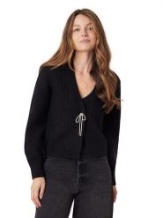 Scotch & Soda Sweter w kolorze czarnym rozmiar: S. Czarne swetry klasyczne damskie Scotch & Soda, s, ze splotem, bez kołnierzyka. Za 171.28 zł.