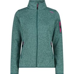Bluza polarowa damska CMP Haze Jacket Knitted. Niebieskie bluzy bez kaptura damskie CMP, z materiału. Za 297.05 zł.
