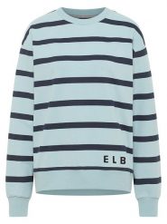 ELBSAND Bluza "Meret" w kolorze błękitno-granatowym rozmiar: L. Niebieskie bluzy bez kaptura damskie ELBSAND, l. Za 193.70 zł.