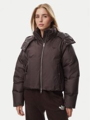 Adidas Kurtka zimowa Essentials KR9566 Brązowy ciemny Loose Fit. Brązowe kurtki damskie Adidas, na zimę, xs, bez wzorów, z syntetyku, bez kaptura. Za 949.99 zł.