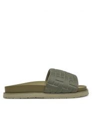 Gant Klapki 30507939 Khaki. Brązowe klapki damskie Gant, bez wzorów, z materiału, bez obcasa. Za 189.99 zł.