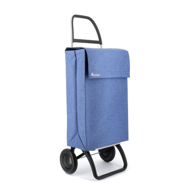 Jean Tweed 2 Błękitny. Niebieskie walizki Rolser, bez wzorów, z poliesteru, duże. Za 257.00 zł.