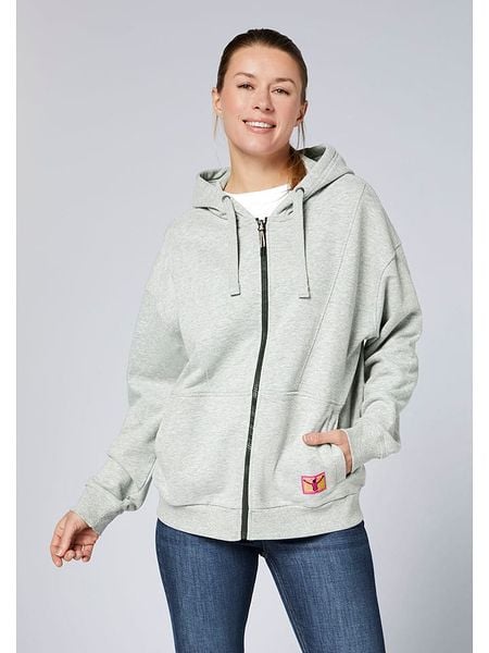 Chiemsee Bluza w kolorze szarym rozmiar: XL. Szare bluzy z kapturem damskie Chiemsee, xl, z bawełny. Za 161.34 zł.