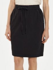 Kaffe Spódnica mini Naya 10502802 Czarny Regular Fit. Czarne spódniczki damskie Kaffe, bez wzorów, z bawełny, mini. Za 79.99 zł.