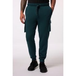Męskie Bojówki dresowe fitness elastyczny pas do roz. 7 XL. Niebieskie spodnie dresowe męskie JAY-PI, m, z bawełny, na fitness i siłownię. Za 244.99 zł.