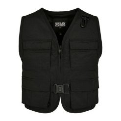 Kurtka damska Urban Classics Szorty tactical. Czarne kurtki damskie Urban Classics, bez wzorów, bez kaptura. Za 198.50 zł.