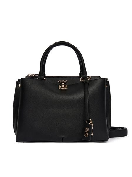 Guess Torebka Bianca HWBG99 07060 Czarny. Czarne torebki klasyczne damskie Guess, z aplikacjami, ze skóry, bez dodatków. Za 749.99 zł.