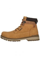 Buty trekkingowe Whistler Averon. Brązowe buty trekkingowe męskie WHISTLER, z materiału, bez zapięcia. Za 288.00 zł.