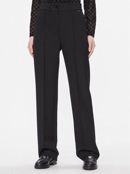 JOOP! Spodnie materiałowe 58 JW231P128 30039893 Czarny Loose Fit. Czarne spodnie materiałowe damskie Joop!, bez wzorów, z materiału. Za 669.99 zł.