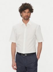 BOSS Koszula H-Joe 50539774 Biały Regular Fit. Białe koszule męskie Boss, m, bez wzorów, z bawełny, bez kołnierzyka, bez ramiączek. Za 239.99 zł.