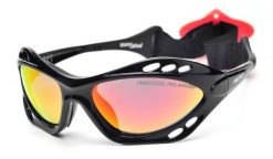 Sportowe okulary Arctica Water & Wind S-329. Czarne okulary przeciwsłoneczne męskie ARCTICA, z gumy. Za 125.00 zł.