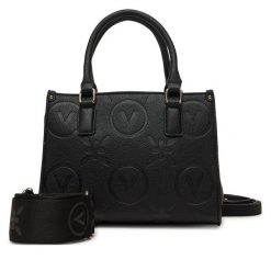 Torebka Valentino. Czarne torebki klasyczne damskie Valentino, bez wzorów, bez dodatków. Za 394.99 zł.