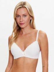 Hunkemöller Biustonosz bezfiszbinowy Lola 192192 Biały. Białe biustonosze Hunkemöller, bez wzorów, z syntetyku. Za 129.99 zł.