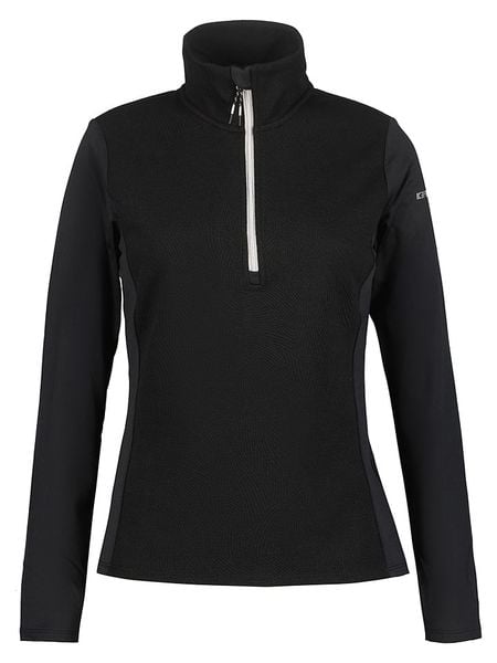 Icepeak Koszulka funkcyjna "Elsmere" w kolorze czarnym rozmiar: S. Czarne bluzki sportowe damskie ICEPEAK, s, z materiału, bez kołnierzyka, bez ramiączek. Za 113.10 zł.