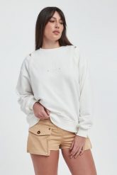 Bluza damska ELISABETTA FRANCHI. Bluzy bez kaptura damskie Elisabetta Franchi. Za 979.00 zł.