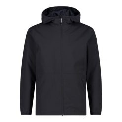 Kurtka przeciwdeszczowa z stałym kapturem CMP. Brązowe kurtki męskie CMP, bez wzorów, z softshellu, sportowe. Za 330.50 zł.