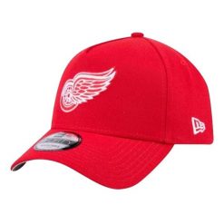 Czapka Z Daszkiem 9Forty Detroit Red Wings. Czerwone czapki męskie New Era, bez wzorów, sportowe. Za 163.99 zł.