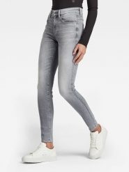 G-Star Dżinsy "Lhana" - Skinny fit - w kolorze szarym rozmiar: W27/L34. Szare jeansy damskie G-Star. Za 255.95 zł.